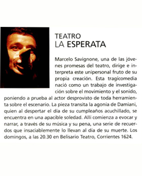 Critica de La esperata